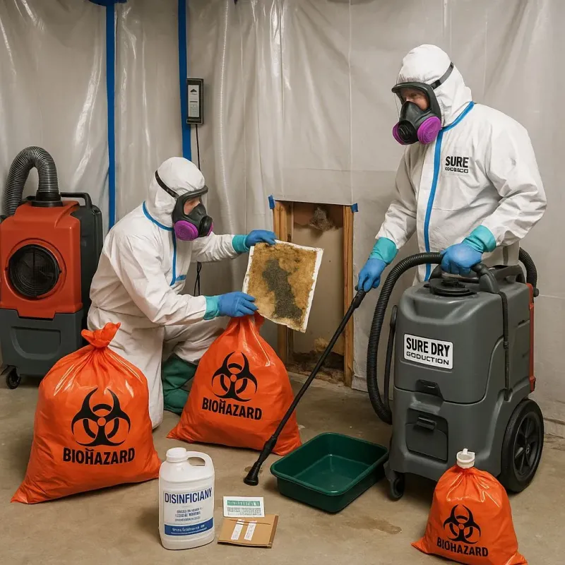 Contaminated Water Handling Protocols process in Felton, CA